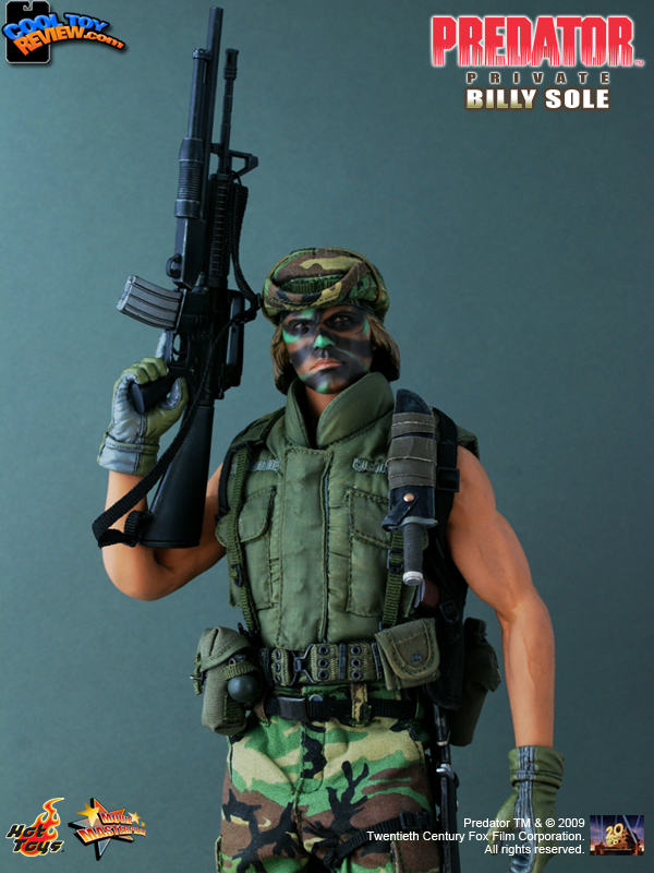 Predator 1/6th scale Private Billy Sole Movie Masterpiece figure by Hot Toys