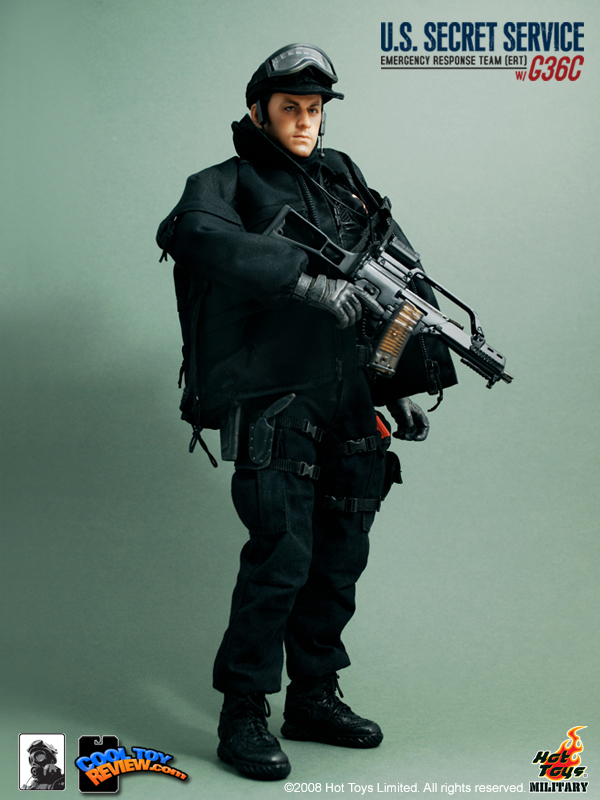 Hot Toys Military M/SF/081035 U.S. SECRET SERVICE - EMERGENCY RESPONSE TEAM (ERT) WITH G36C