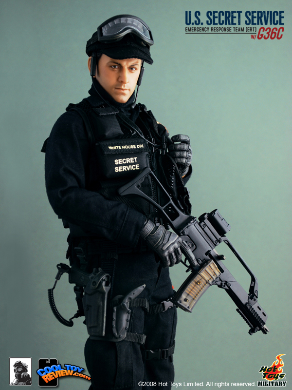 Hot Toys Military M/SF/081035 U.S. SECRET SERVICE - EMERGENCY RESPONSE TEAM (ERT) WITH G36C