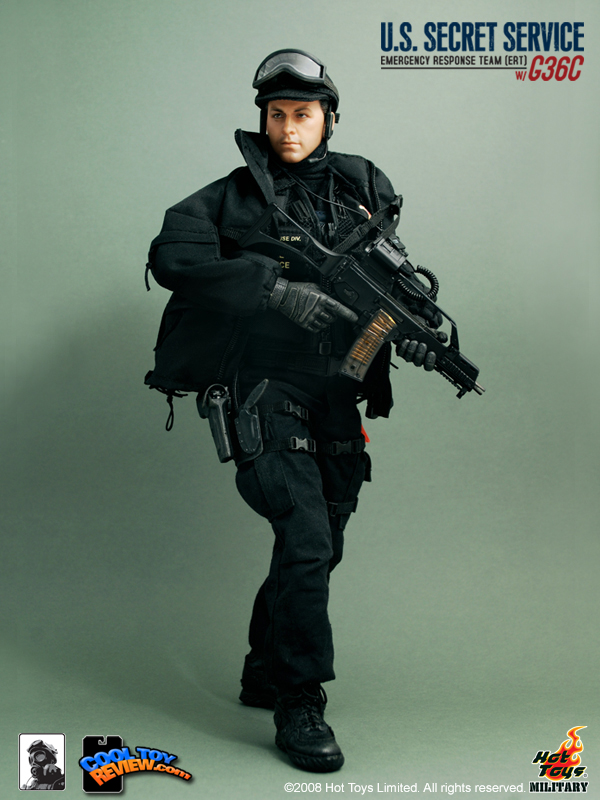 Hot Toys Military M/SF/081035 U.S. SECRET SERVICE - EMERGENCY RESPONSE TEAM (ERT) WITH G36C