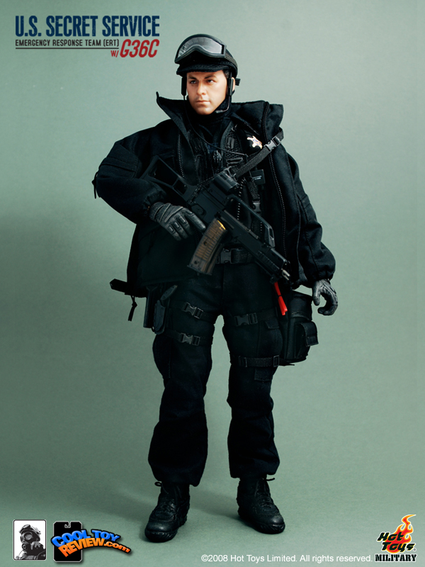 Hot Toys Military M/SF/081035 U.S. SECRET SERVICE - EMERGENCY RESPONSE TEAM (ERT) WITH G36C