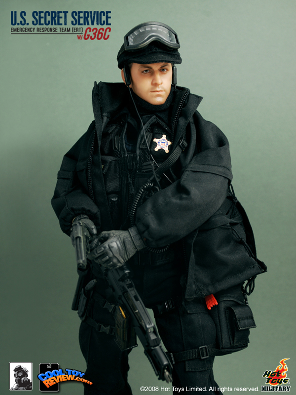 Hot Toys Military M/SF/081035 U.S. SECRET SERVICE - EMERGENCY RESPONSE TEAM (ERT) WITH G36C