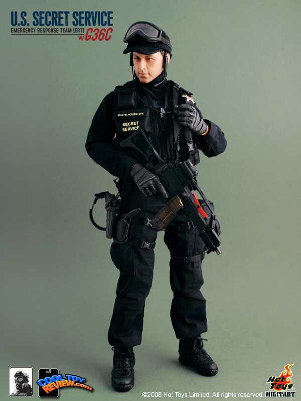 Hot Toys Military M/SF/081035 U.S. SECRET SERVICE - EMERGENCY RESPONSE TEAM (ERT) WITH G36C