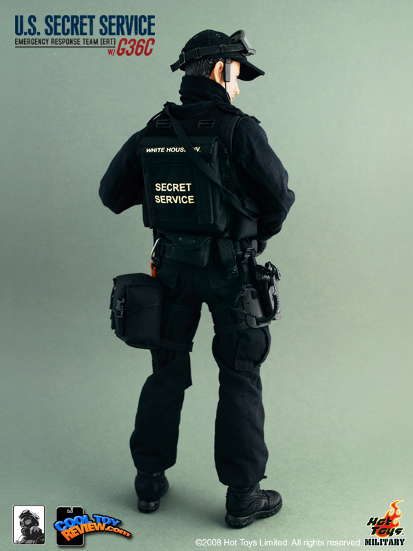Hot Toys Military M/SF/081035 U.S. SECRET SERVICE - EMERGENCY RESPONSE TEAM (ERT) WITH G36C