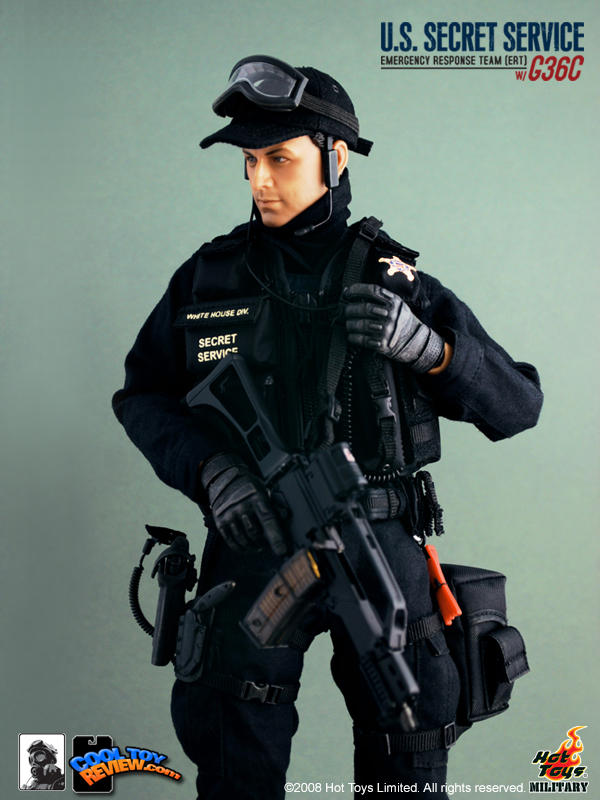 Hot Toys Military M/SF/081035 U.S. SECRET SERVICE - EMERGENCY RESPONSE TEAM (ERT) WITH G36C