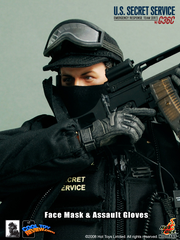 Hot Toys Military M/SF/081035 U.S. SECRET SERVICE - EMERGENCY RESPONSE TEAM (ERT) WITH G36C