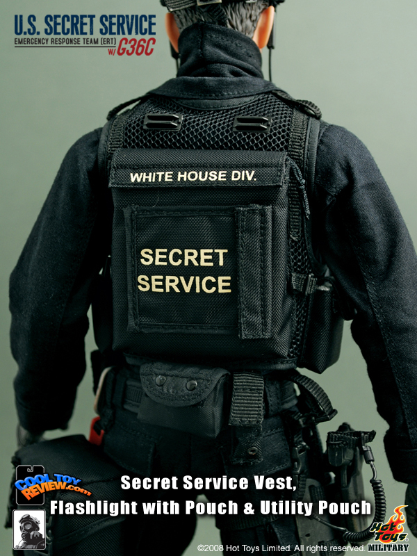 Hot Toys Military M/SF/081035 U.S. SECRET SERVICE - EMERGENCY RESPONSE TEAM (ERT) WITH G36C