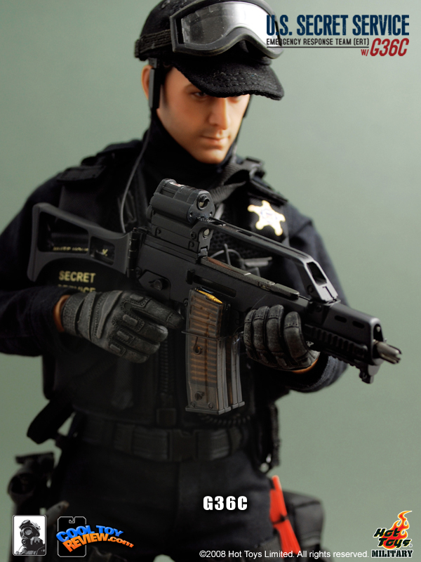 Hot Toys Military M/SF/081035 U.S. SECRET SERVICE - EMERGENCY RESPONSE TEAM (ERT) WITH G36C