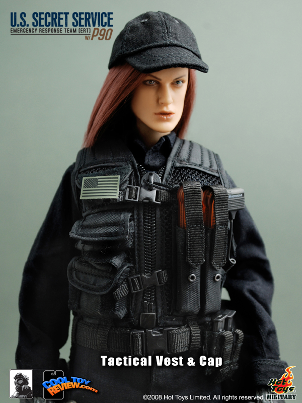 Hot Toys Military M/SF/081036 U.S. SECRET SERVICE  EMERGENCY RESPONSE TEAM (ERT) WITH P90
