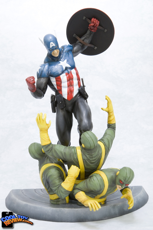 New Captain America Fine Art Bust by Kotobukiya