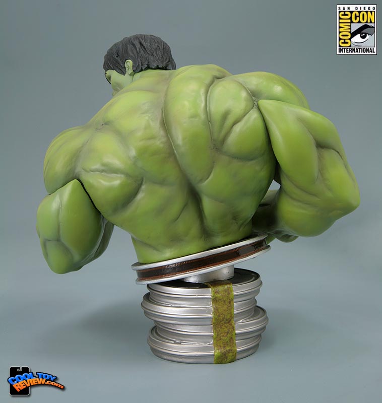 2008 San Diego Comic Con exclusive Incredible Hulk Movie Fine Art Bust by Kotobukiya