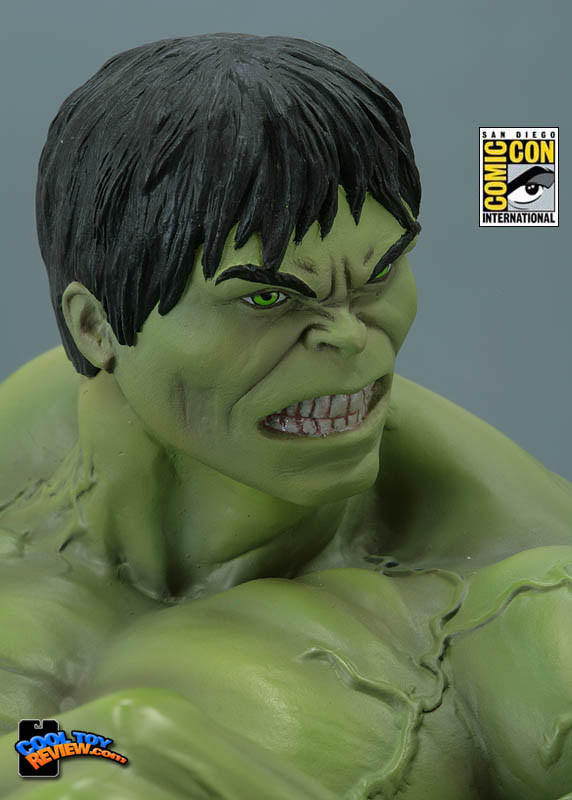 2008 San Diego Comic Con exclusive Incredible Hulk Movie Fine Art Bust by Kotobukiya