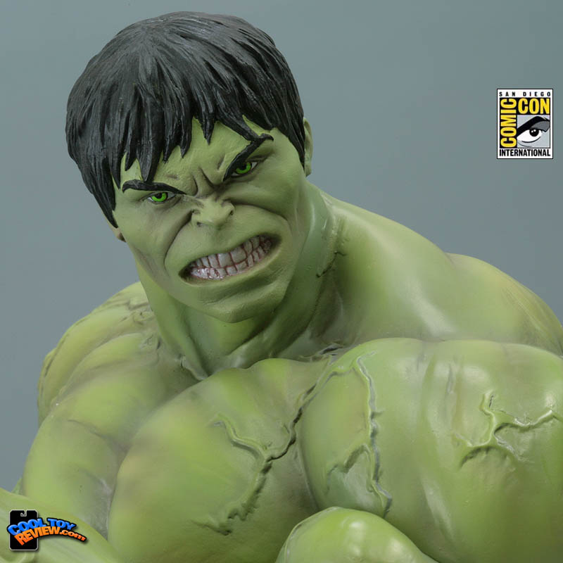2008 San Diego Comic Con exclusive Incredible Hulk Movie Fine Art Bust by Kotobukiya