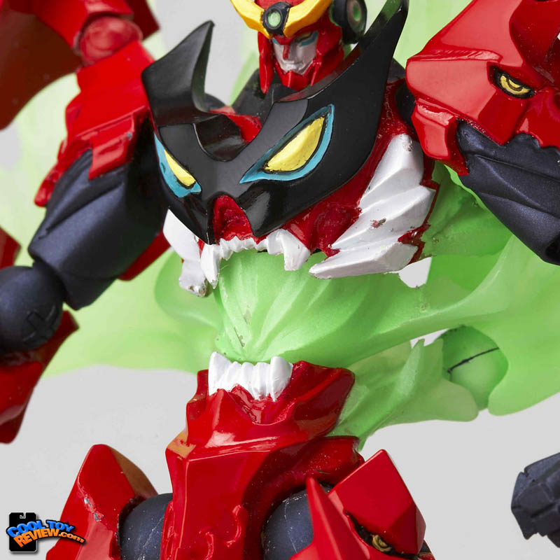 Revoltech Tengen Toppa Gurren Langann figure. Distributed in North America by Organic Hobby, Inc.