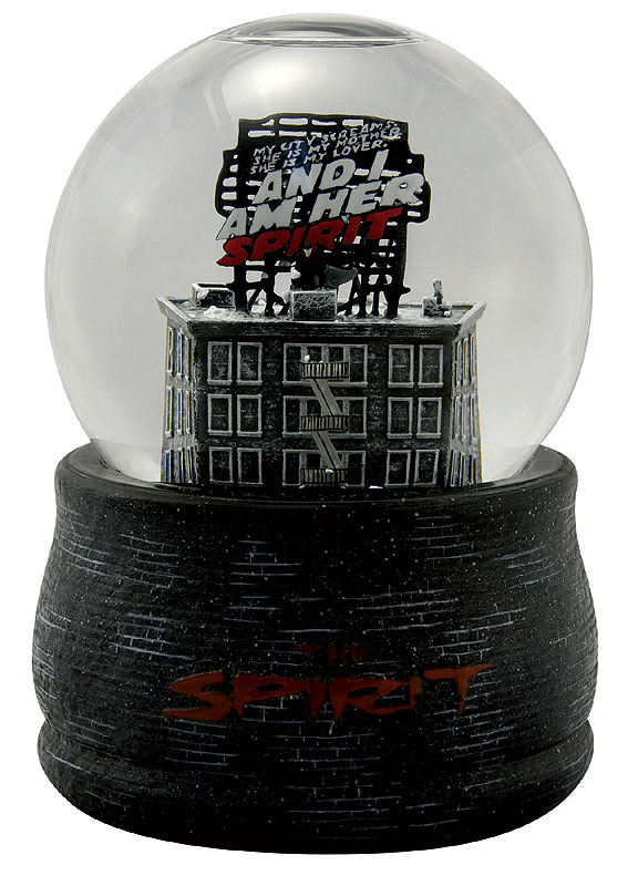  THE SPIRIT MOVIE SNOW GLOBE 