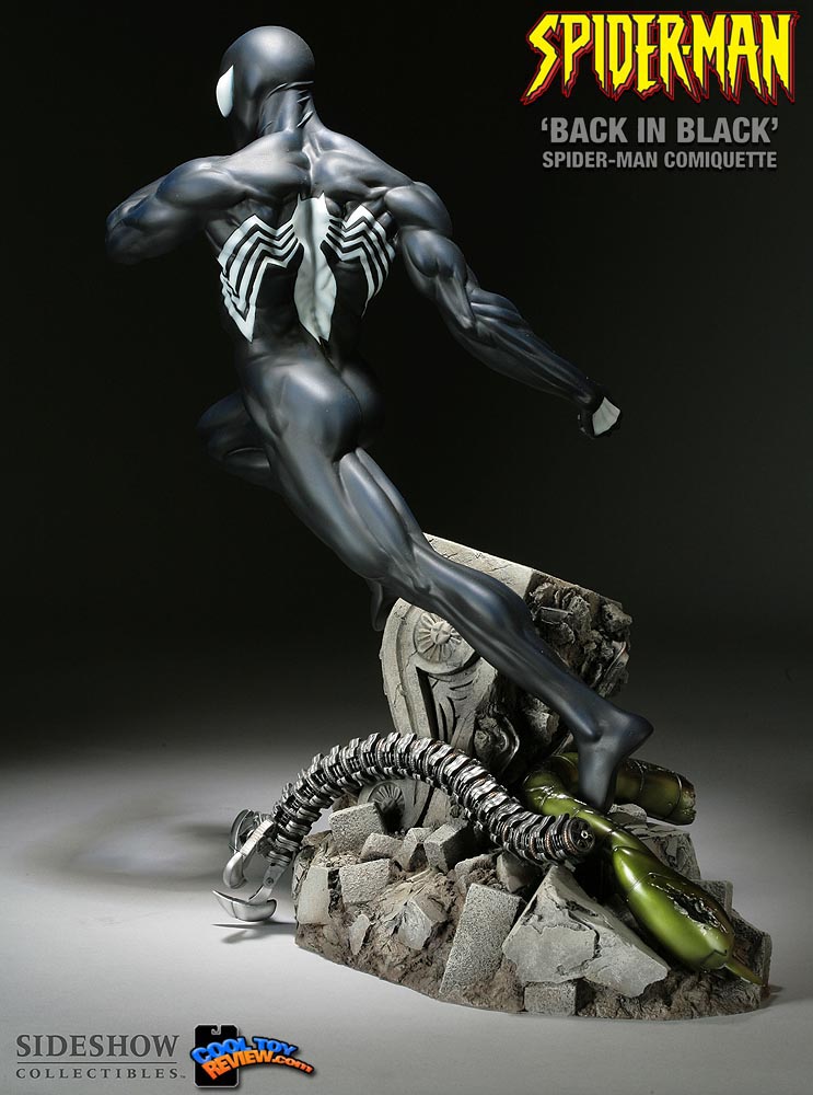 Spider-Man Back In Black statue by Sideshow Collectibles