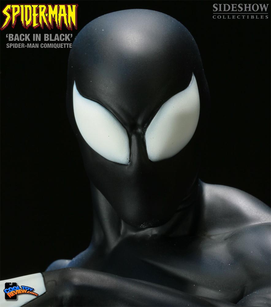 Spider-Man Back In Black statue by Sideshow Collectibles