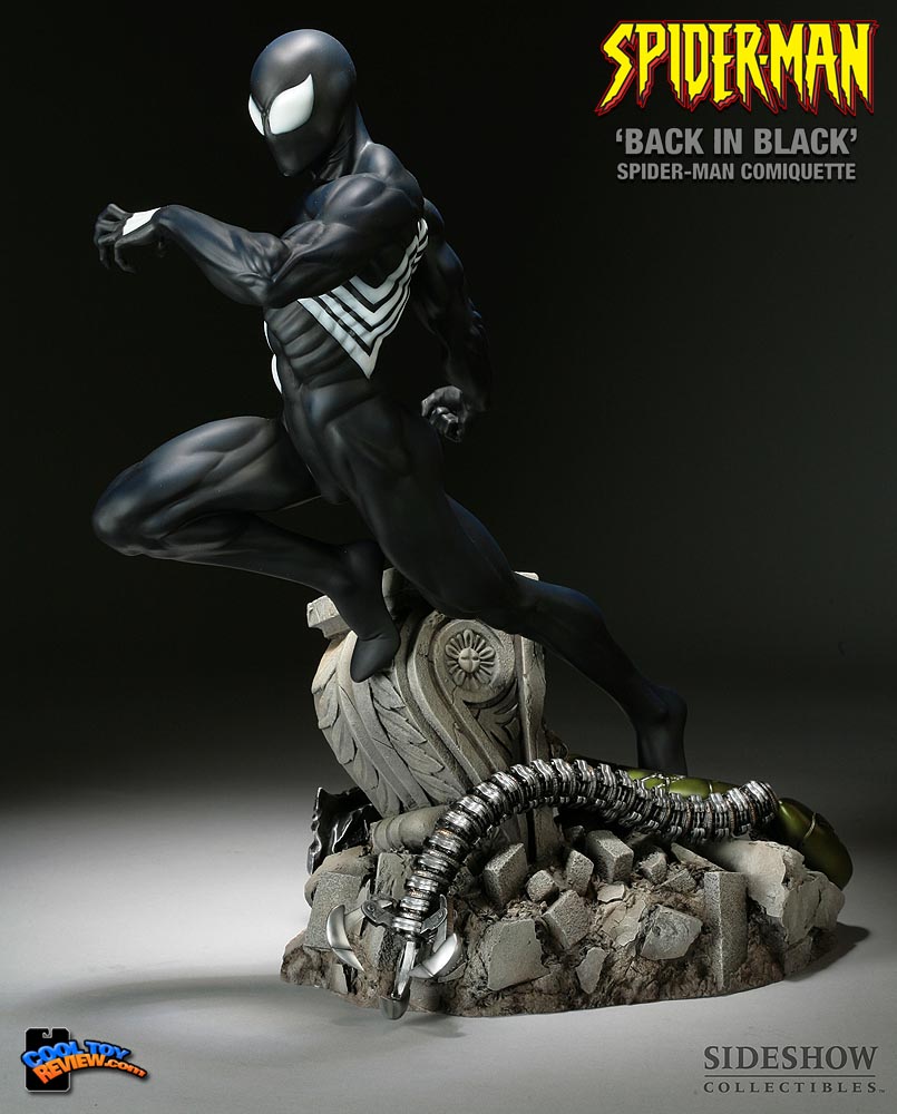 Spider-Man Back In Black statue by Sideshow Collectibles