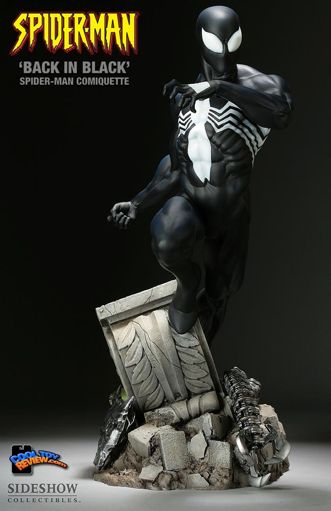 Spider-Man Back In Black statue by Sideshow Collectibles