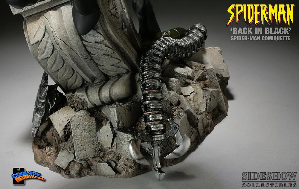 Spider-Man Back In Black statue by Sideshow Collectibles
