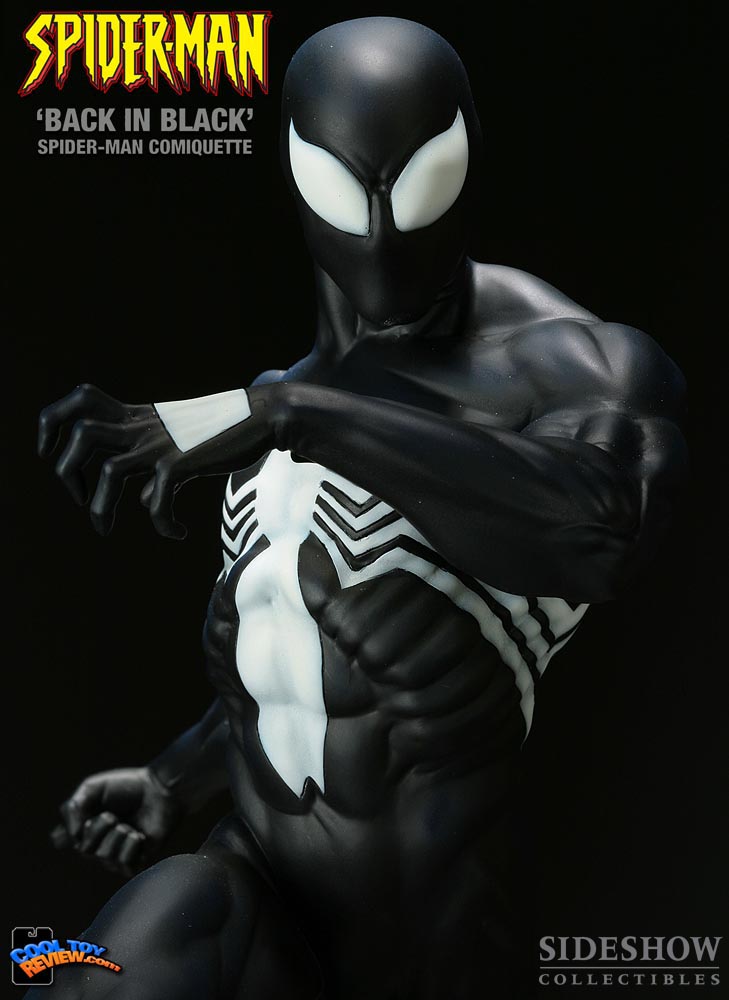 Spider-Man Back In Black statue by Sideshow Collectibles