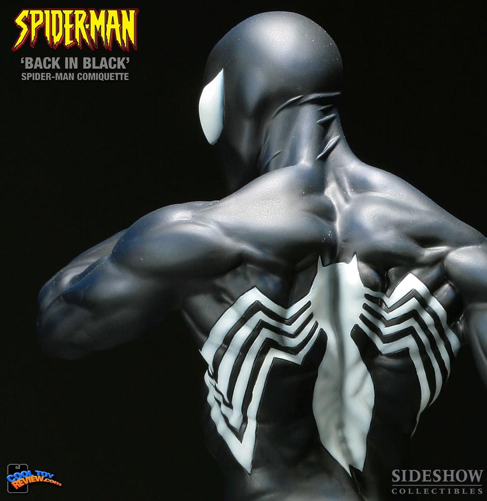 Spider-Man Back In Black statue by Sideshow Collectibles