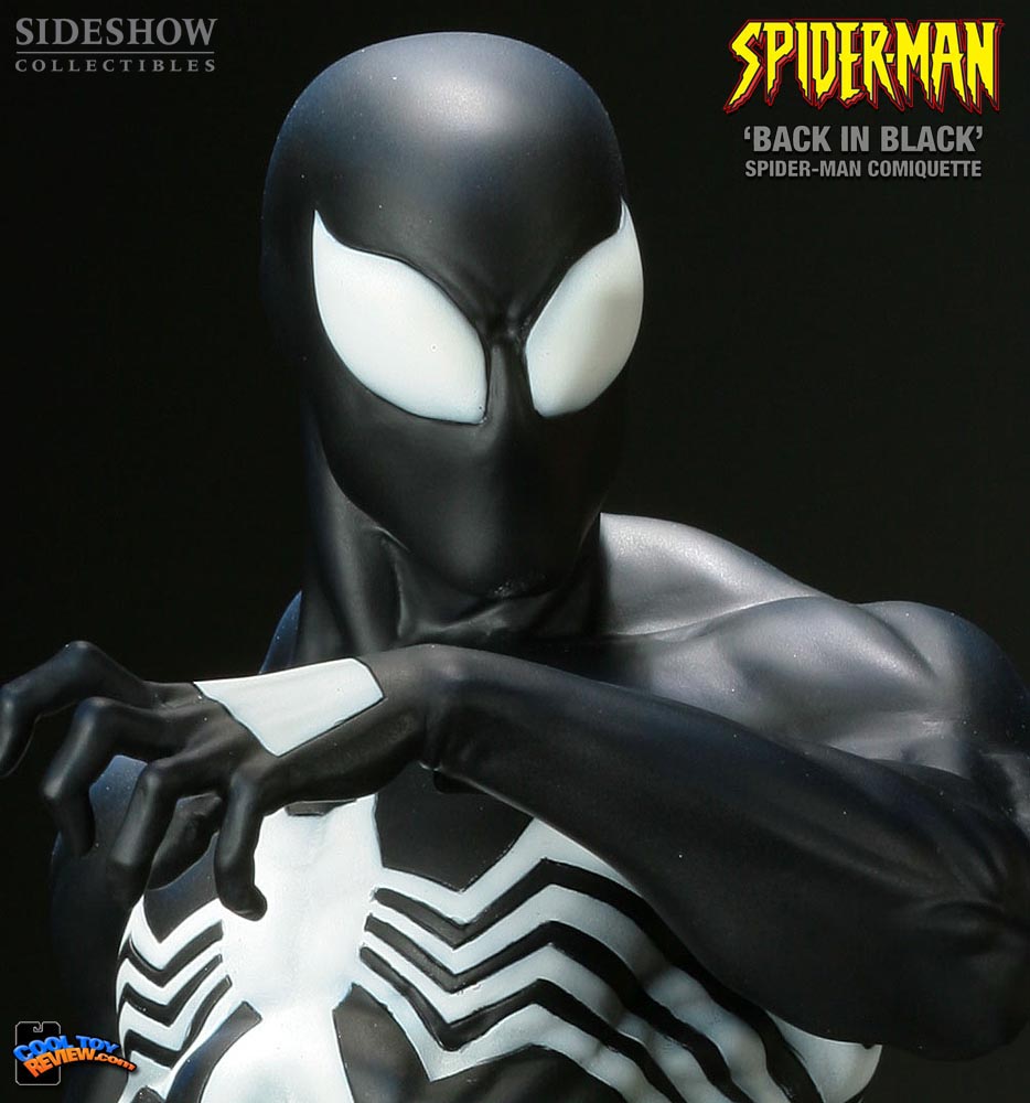 Spider-Man Back In Black statue by Sideshow Collectibles