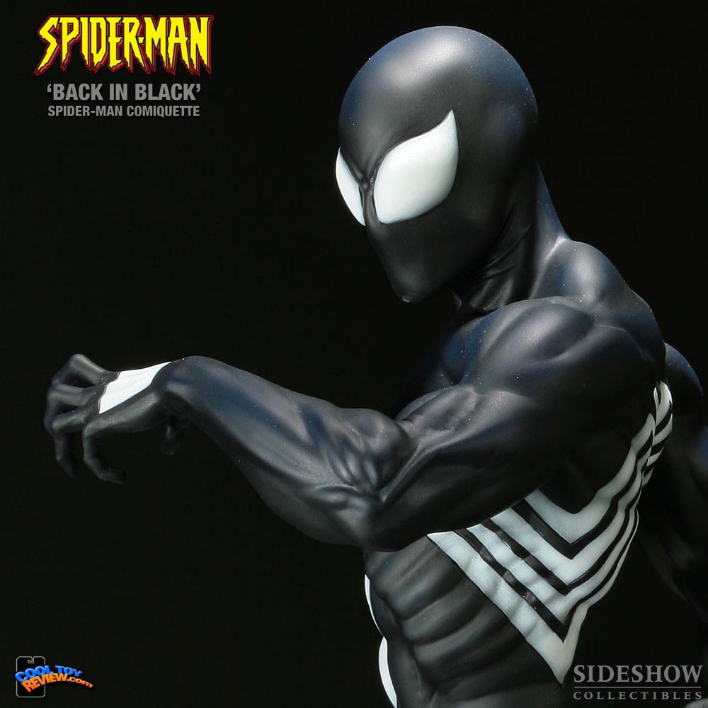Spider-Man Back In Black statue by Sideshow Collectibles