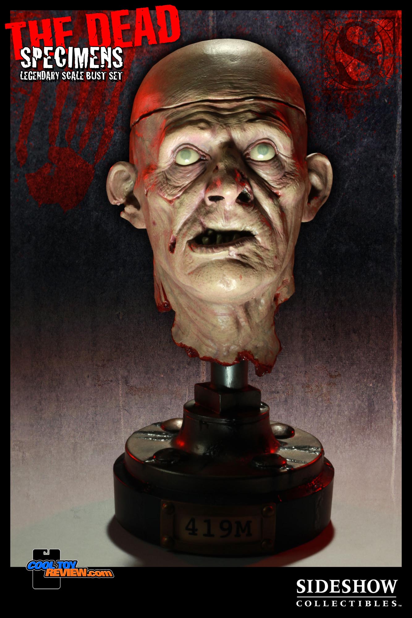 The Dead: Specimens Legendary Scale Busts Set by Sideshow Collectible