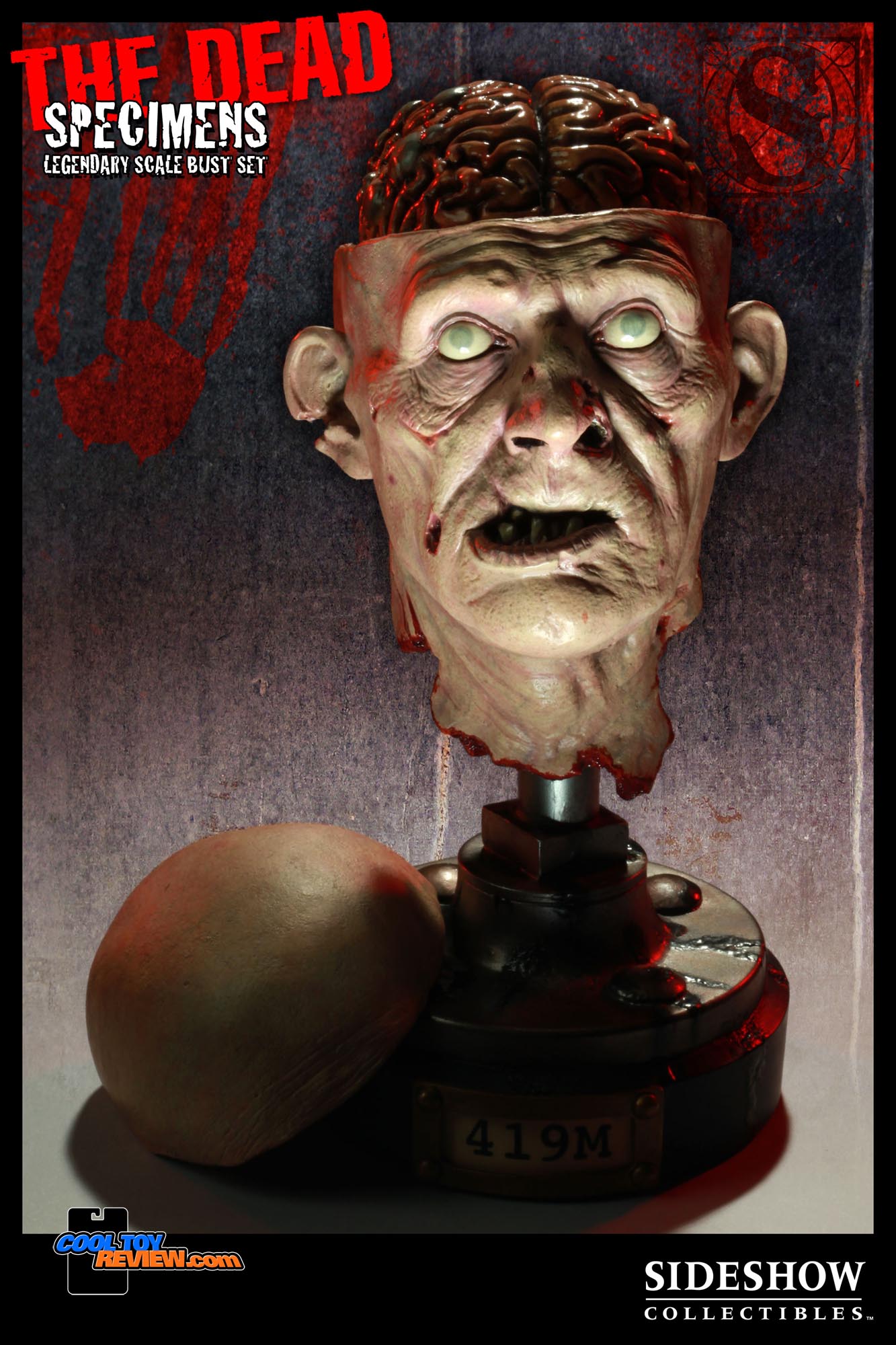 The Dead: Specimens Legendary Scale Busts Set by Sideshow Collectible