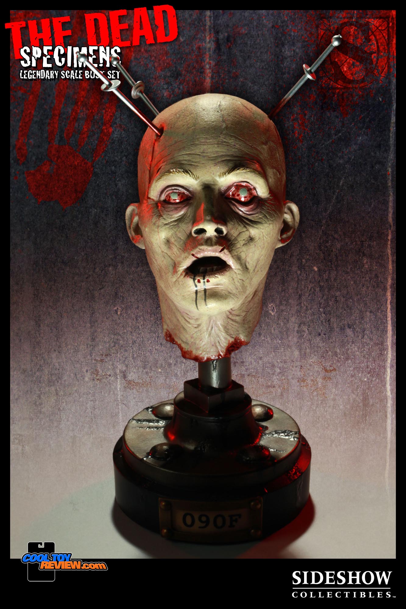 The Dead: Specimens Legendary Scale Busts Set by Sideshow Collectible