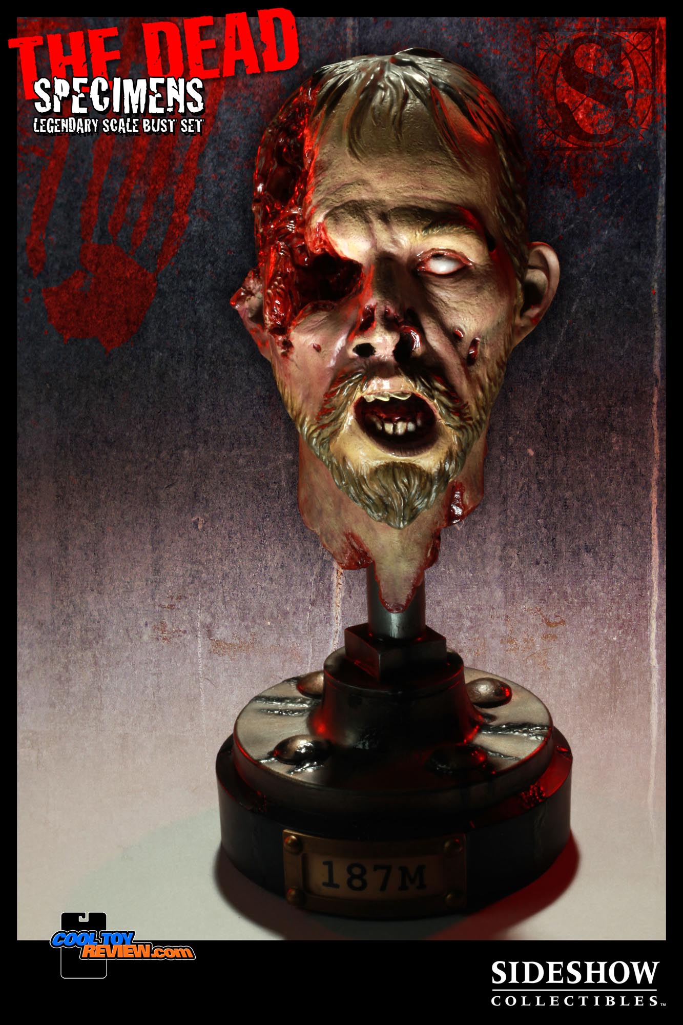The Dead: Specimens Legendary Scale Busts Set by Sideshow Collectible