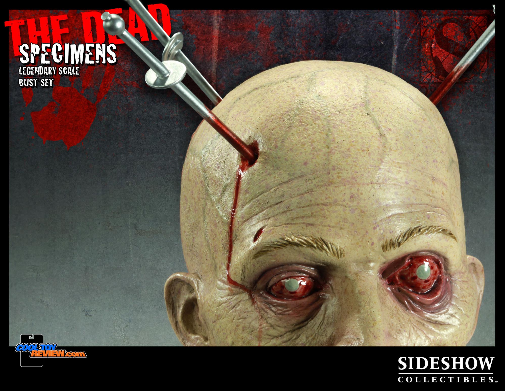 The Dead: Specimens Legendary Scale Busts Set by Sideshow Collectible