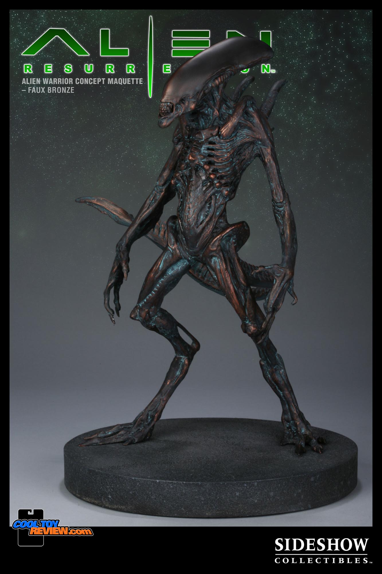 Alien Warrior Maquette by Sideshow Collectibles