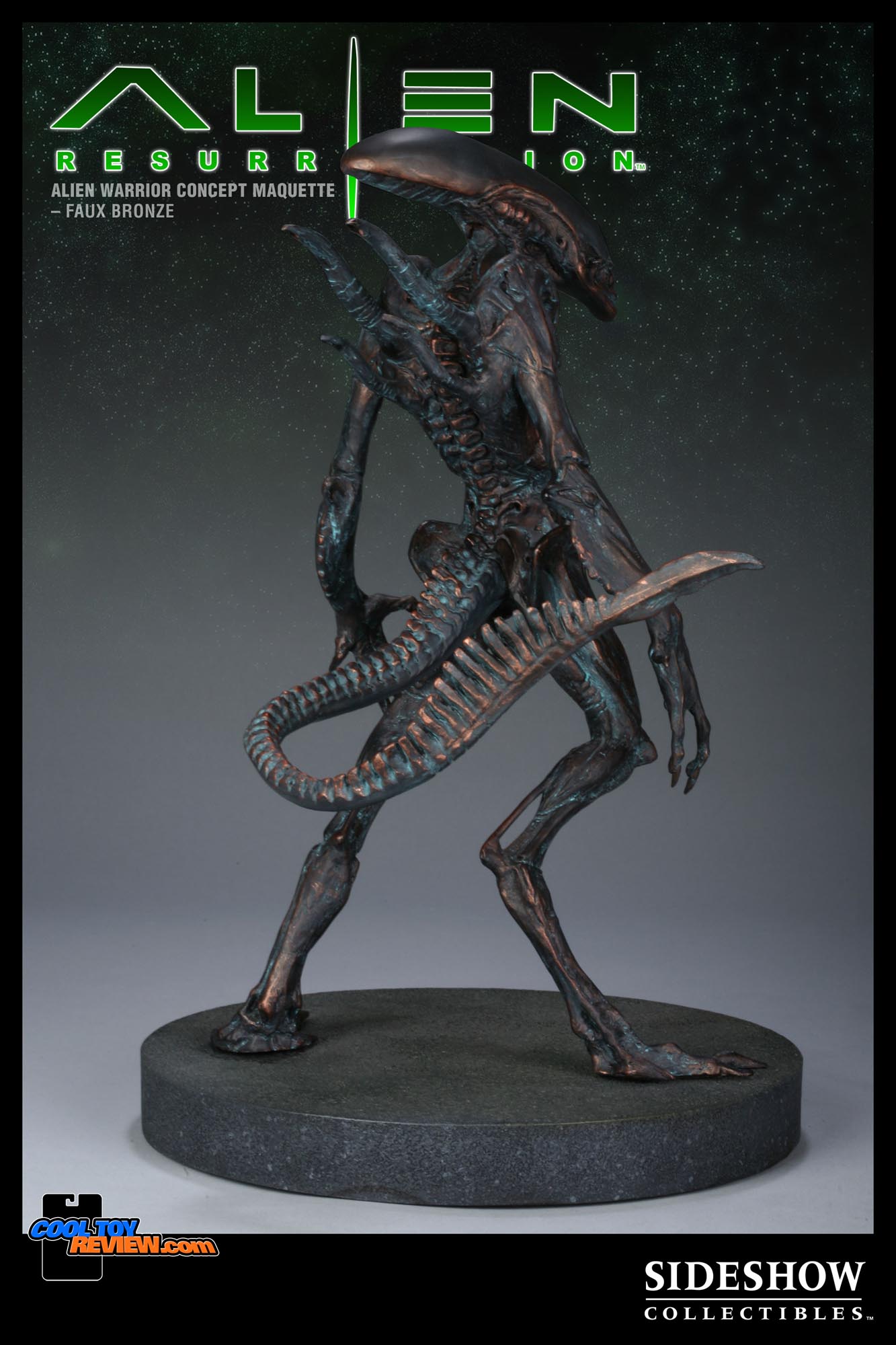 Alien Warrior Maquette by Sideshow Collectibles