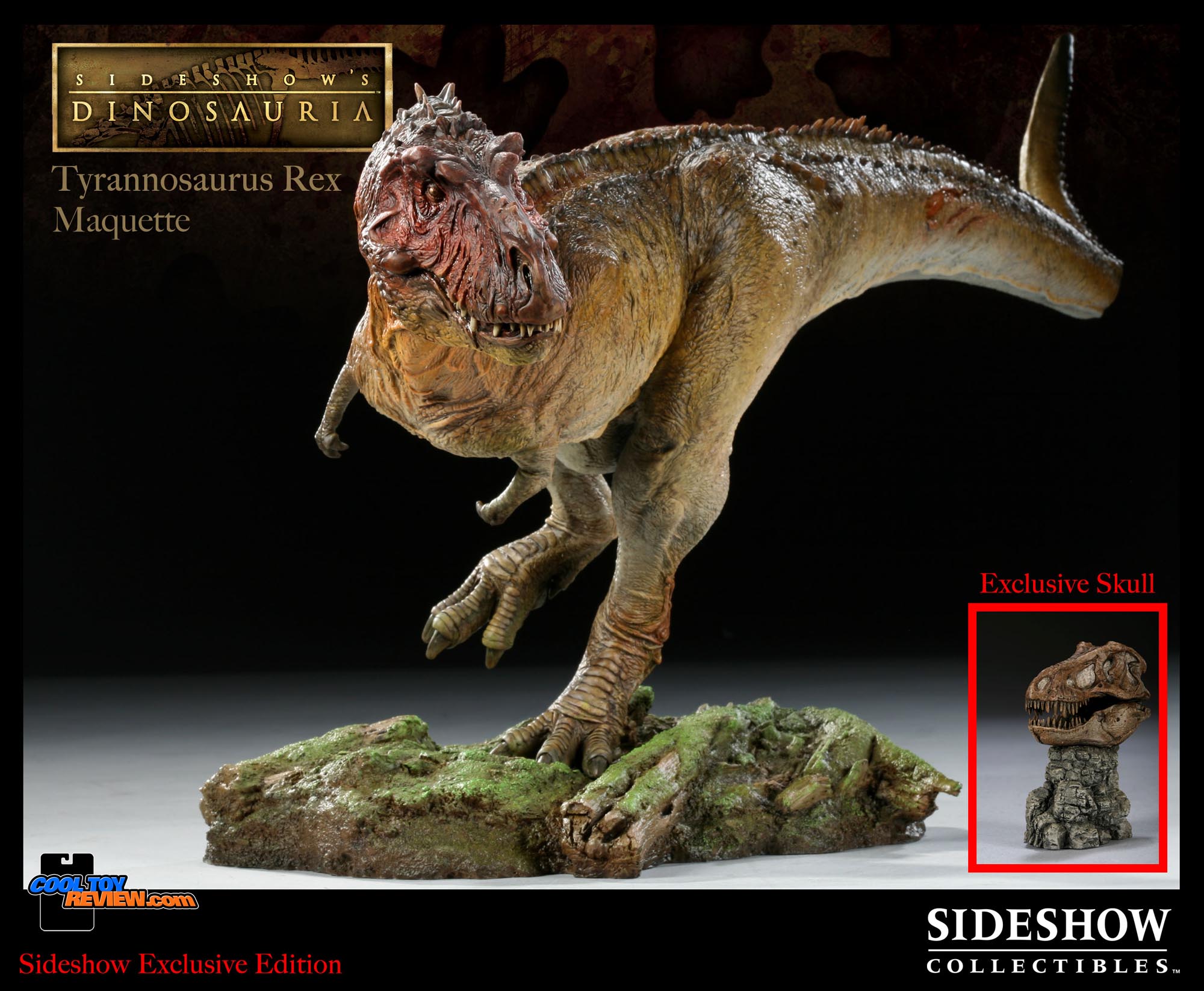 Tyrannosaurus Rex Maquette by Sideshow Collectibles