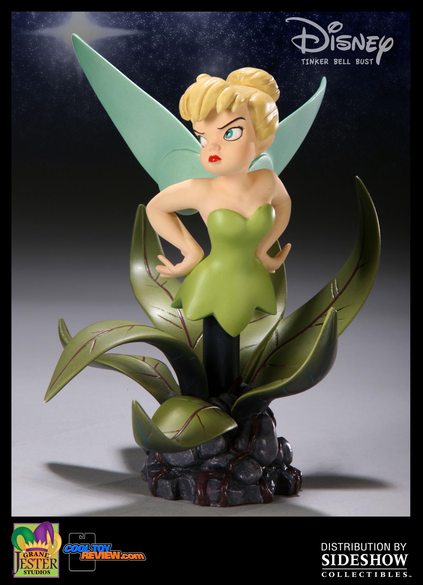 Tinker Bell Porcelain Bust by Grand Jester Studios