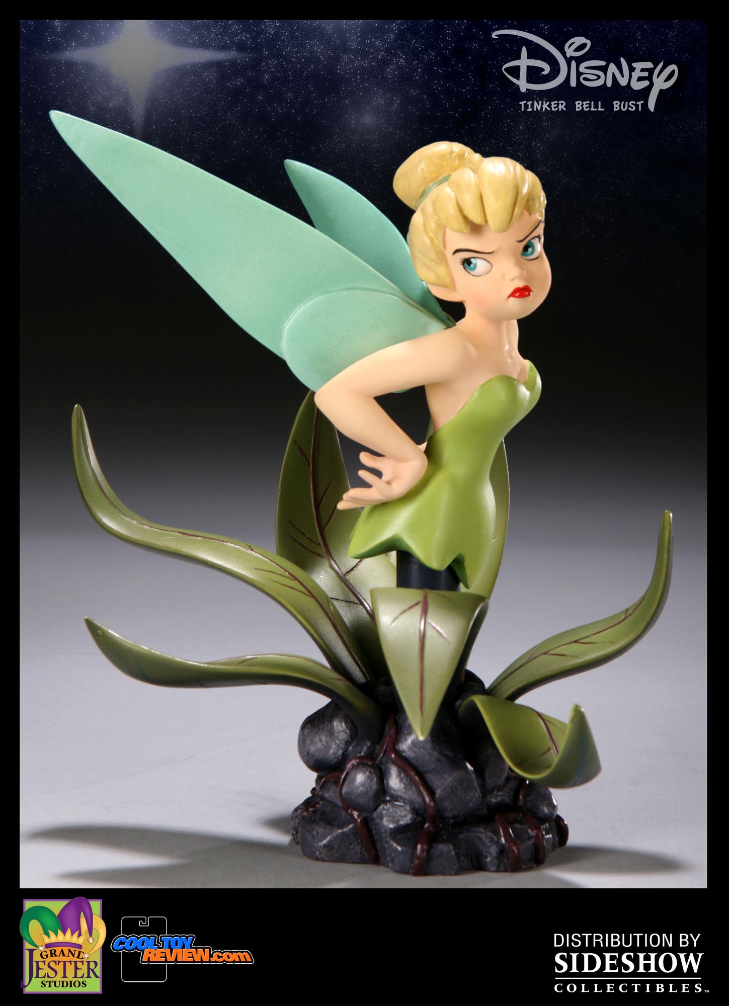 Tinker Bell Porcelain Bust by Grand Jester Studios