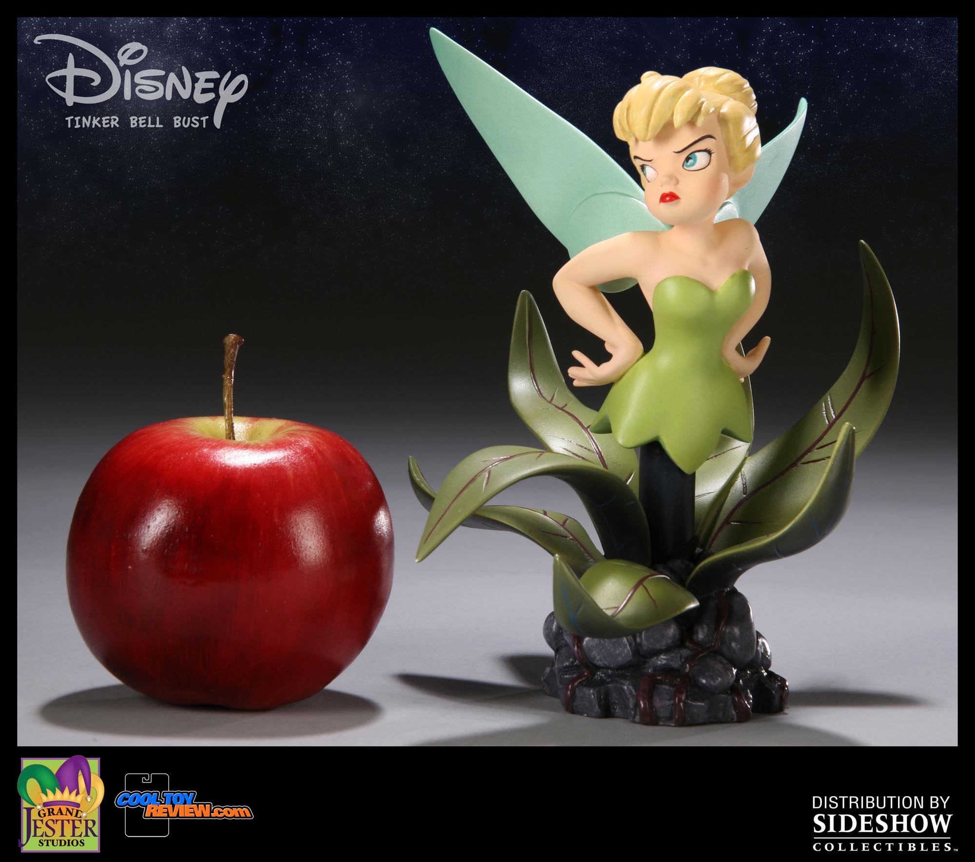 Tinker Bell Porcelain Bust by Grand Jester Studios