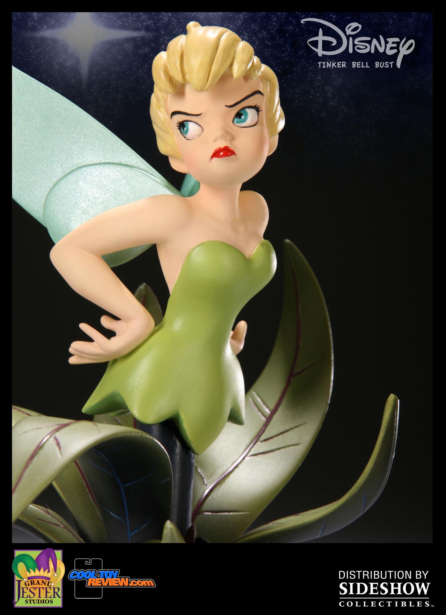 Tinker Bell Porcelain Bust by Grand Jester Studios