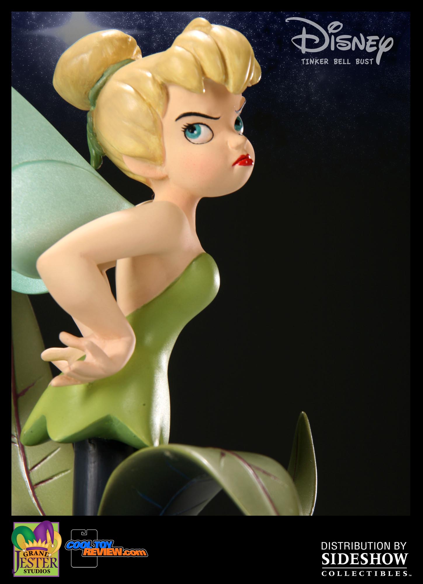 Tinker Bell Porcelain Bust by Grand Jester Studios