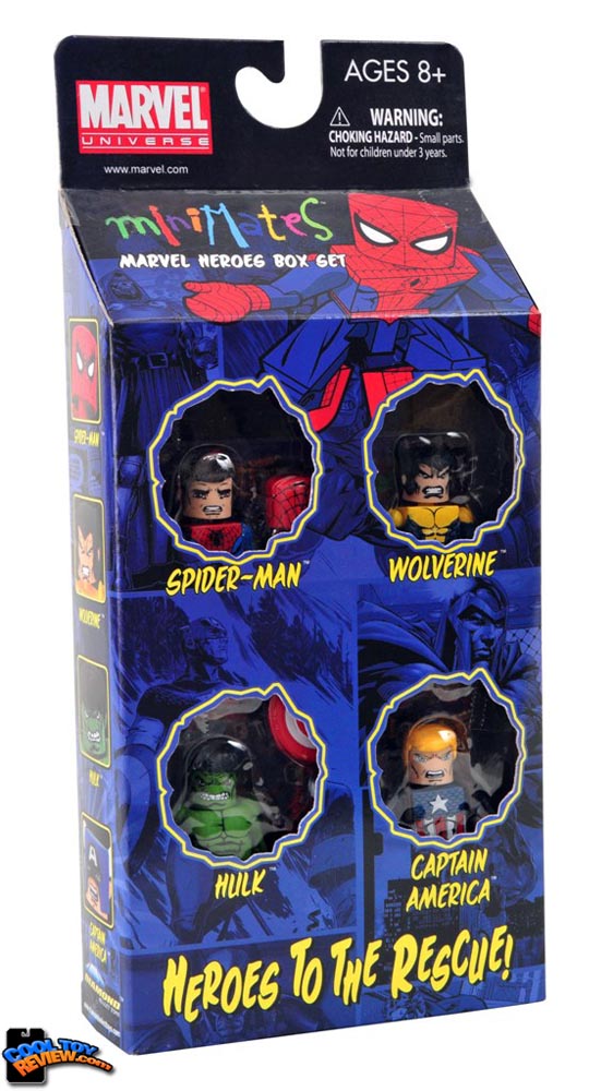 Marvel Comics Heroes To The Rescue Minimates carded by Diamond Select Toys