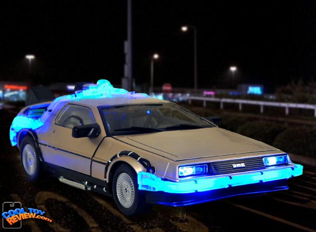  The 1:15th scale Back to the Future DeLorean Time machine by Diamond Select Toys