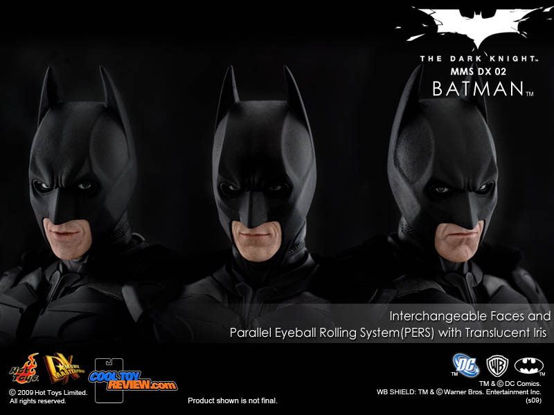 Hot Toys MMS DX 02 The Dark Knight 1/6th scale Batman collectible figure