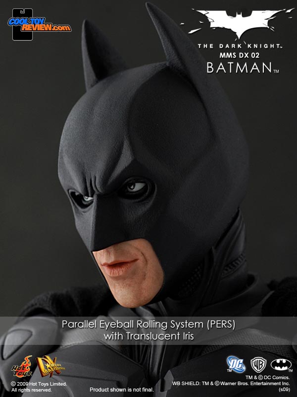 Hot Toys MMS DX 02 The Dark Knight 1/6th scale Batman collectible figure