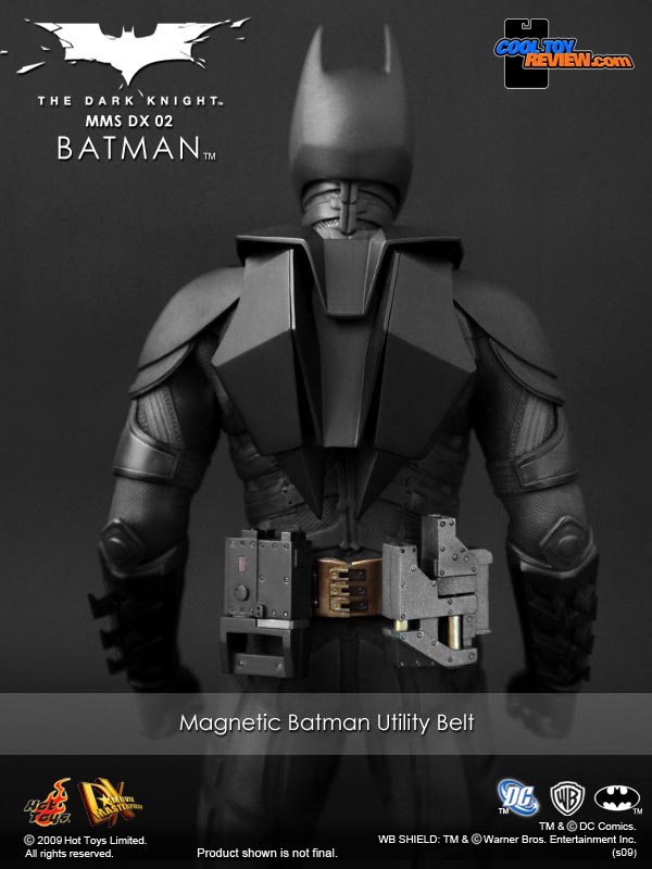 Hot Toys MMS DX 02 The Dark Knight 1/6th scale Batman collectible figure