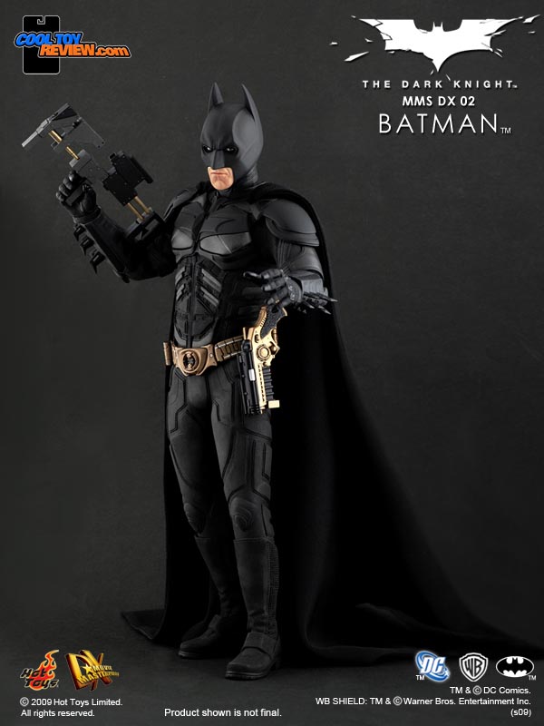 Hot Toys MMS DX 02 The Dark Knight 1/6th scale Batman collectible figure