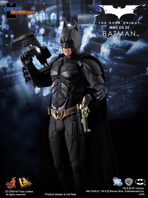 Hot Toys MMS DX 02 The Dark Knight 1/6th scale Batman collectible figure