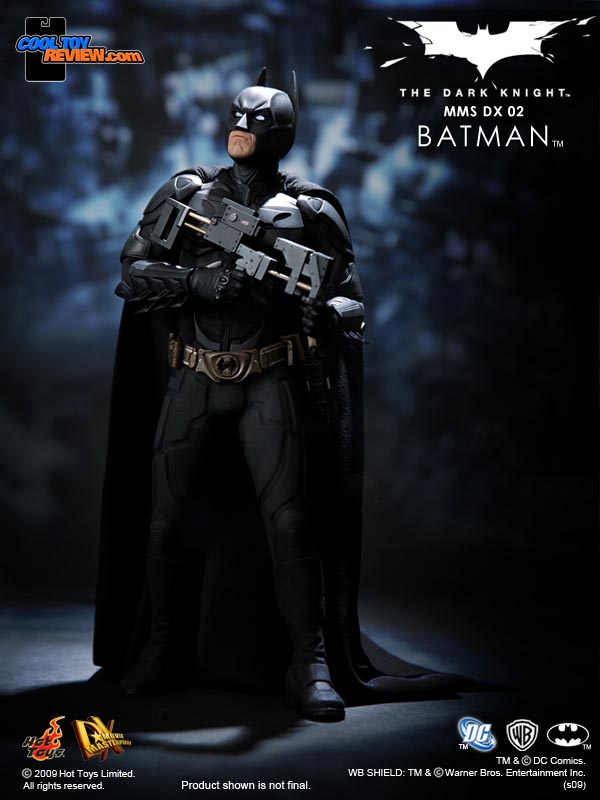 Hot Toys MMS DX 02 The Dark Knight 1/6th scale Batman collectible figure