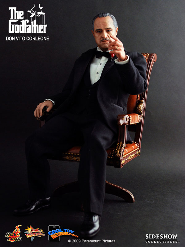 The Godfather Don Vito Corleone by Hot Toys. <br>  Revealed on January 22, 2009